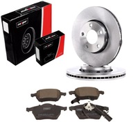 DISK + DESTIČKY PREDNÉ AUDI A4 B5 A4 B6 A4 B7 A6 C5