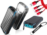 Kábel solárnej powerbanky 33500 na baterku 3v1 Kábel solárnej powerbanky 33500 na baterku 3v1