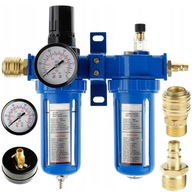 REDUKTOR TLAKU VZDUCHOVÝ FILTER VZDUCHOVÝ SEPARÁTOR KOMPRESOR 1/2'' REDUKTOR TLAKU VZDUCHOVÝ FILTER VZDUCHOVÝ SEPARÁTOR KOMPRESOR 1/2''