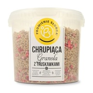 Chrumkavá granola s JAHODOVÝMI KÚSKAMI 2 kg