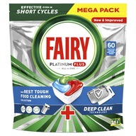 All in One Blue Fairy Platinum Plus kapsule do umývačky riadu 60 ks. All in One Blue Fairy Platinum Plus kapsule do umývačky riadu 60 ks.