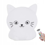 CAT LED NOČNÁ LAMPA PRE DETI, SILIKÓNOVÉ DIAĽKOVÉ CAT LED NOČNÁ LAMPA PRE DETI, SILIKÓNOVÉ DIAĽKOVÉ