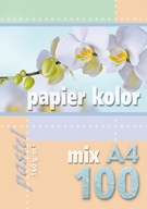KOPÍROVACIE PAPIER FARBA A4/100 160G PASTEL MIX LINE KOPÍROVACIE PAPIER FARBA A4/100 160G PASTEL MIX LINE