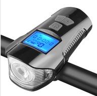3v1 LED SVIETIDLO NA BICYKEL.POČÍTADLO KM.BIKE HORN 3v1 LED SVIETIDLO NA BICYKEL.POČÍTADLO KM.BIKE HORN
