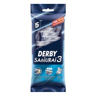 Samurajské žiletky derby 3 balenie 5 ks Samurajské žiletky derby 3 balenie 5 ks