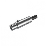 Roxtone RMX3F-C mini XLR samica 3 pin Roxtone RMX3F-C mini XLR samica 3 pin