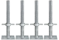 Základná noha rámu lešenia 50 cm 4ks sada