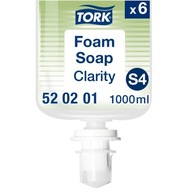 TORK 520201 - Ekologické penové mydlo, S4, Premium, bez parfumácie 1 l