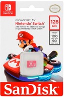 microSD karta SanDisk Nintendo Switch 128 GB