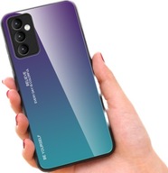 Puzdro pre Samsung Galaxy A14 / A14 5G GRADIENT Puzdro SHINE + GLASS