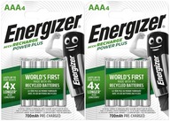 8x BATÉRIE ENERGIZER R3 AAA 700 mAh