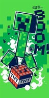 Minecraft Boom 324 JF uterák 70x140 Minecraft Boom 324 JF uterák 70x140
