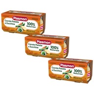 PLASMON Večera mrkva zemiaky cuketa (2x80g PLASMON Večera mrkva zemiaky cuketa (2x80g
