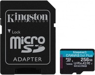 Kingston microSDXC Canvas Go! Plus 256GB 170R + reklama