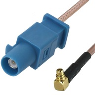 Pigtail MMCX - FAKRA RG316 zástrčka 20cm Pigtail MMCX - FAKRA RG316 zástrčka 20cm