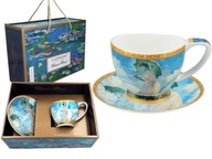 Veľký pohár Vanessa - C. Monet, Žena s dáždnikom Veľký pohár Vanessa - C. Monet, Žena s dáždnikom