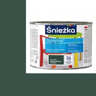 ŚNIEŻKA Akrylový email POLOLESKLÝ 400ml TMAVO ZELENÁ RAL 6005 ŚNIEŻKA Akrylový email POLOLESKLÝ 400ml TMAVO ZELENÁ RAL 6005