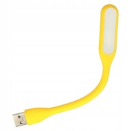 Silikónová USB Lampa do notebooku LED žltá 100 ks