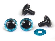 OČI pre maskotov MODRÉ oči 12 mm 4 KUSY OČI pre maskotov MODRÉ oči 12 mm 4 KUSY