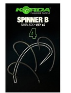 Korda Spinner B Háčiky bez protihrotu 10 ks, veľkosť 6 Korda Spinner B Háčiky bez protihrotu 10 ks, veľkosť 6