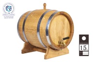 KETTALEK Dubový sud 15L pálená moonshine whisky KETTALEK Dubový sud 15L pálená moonshine whisky