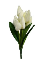 Kytica umelých tulipánov 9 ks Krémová JUCCA