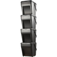 ODPADKOVÝ KOŠ NA SEGREGÁCIU SET 4x25L ETIKETY ODPADKOVÝ KOŠ NA SEGREGÁCIU SET 4x25L ETIKETY
