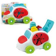 Clementoni 17315 mäkké senzorové auto s blokmi Clementoni 17315 mäkké senzorové auto s blokmi