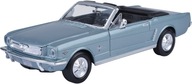 Ford MUSTANG 1/2 1964 kabriolet 1:24 Motormax 73212 Ford MUSTANG 1/2 1964 kabriolet 1:24 Motormax 73212