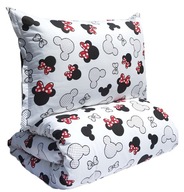 MINNIE MOUSE MINI HLAVOVÉ POSTELINY 140X200, BIELA BAVLNA, DETSKÉ MINNIE MOUSE MINI HLAVOVÉ POSTELINY 140X200, BIELA BAVLNA, DETSKÉ