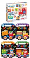 CzuCzu Duuuże Memory Vehicles Omaľovánka s nálepkami Brum, brum! Bator CzuCzu Duuuże Memory Vehicles Omaľovánka s nálepkami Brum, brum! Bator