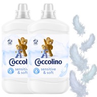 Coccolino SENSITIVE WHITE aviváž 2 x 1,7l Coccolino SENSITIVE WHITE aviváž 2 x 1,7l