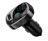 BASEUS T TYP BLUETOOTH FM VYSIELAČ 2X USB MICROSD (ČIERNA) CCMT000001 BASEUS T TYP BLUETOOTH FM VYSIELAČ 2X USB MICROSD (ČIERNA) CCMT000001