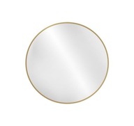 Okrúhle zrkadlo zlatý kruh priemer 80cm