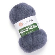 YarnArt Mohair Trendy 114 Dark Grey/ VEĽA MOHÉRU YarnArt Mohair Trendy 114 Dark Grey/ VEĽA MOHÉRU