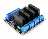 SSR PEVNÉ RELÉ ARDUINO 4 KANÁLY SSR PEVNÉ RELÉ ARDUINO 4 KANÁLY