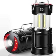 3v1 LED batériová lampa pre turistický kempingový bivak 3v1 LED batériová lampa pre turistický kempingový bivak