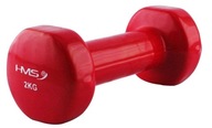 HMS Činka Vinylom potiahnutá činka na fitness cvičenie a tréning, 2 kg HMS Činka Vinylom potiahnutá činka na fitness cvičenie a tréning, 2 kg