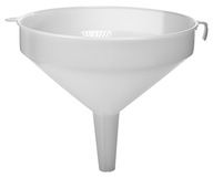 Biely plastový lievik, priemer 25 cm, Biowin Biely plastový lievik, priemer 25 cm, Biowin