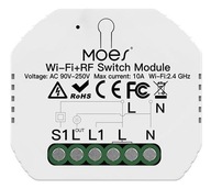 WiFi relé MOES MS-104 Tuya WiFi relé MOES MS-104 Tuya