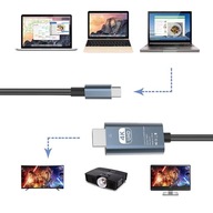 KÁBLOVÝ ADAPTÉR USB-C 3.1 USB C TO HDMI 4K MHL WIREWAY WW410213 1,8 m KÁBLOVÝ ADAPTÉR USB-C 3.1 USB C TO HDMI 4K MHL WIREWAY WW410213 1,8 m