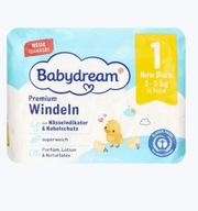 BABYDREAM Premium plienky New Born1, 2-5kg 26ks