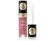 Eveline Wonder Match Blush and Liquid Lipstick 4v1 č. 03 4,5ml Eveline Wonder Match Blush and Liquid Lipstick 4v1 č. 03 4,5ml