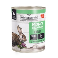 Wiejska Zagroda MONO-PROTEIN KRÁLIK 800 gr pre PSOV Wiejska Zagroda MONO-PROTEIN KRÁLIK 800 gr pre PSOV