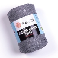 Macrame Lurex Yarn Art jaseň/strieborná 737 Macrame Lurex Yarn Art jaseň/strieborná 737