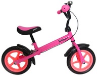Balančný bicykel R9 ružový s brzdou R-Sport 12'',