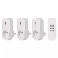 DIAĽKOVO OVLÁDANÉ ZÁSUVKY 3X EMOS PILOT 1000W IP20 DIAĽKOVO OVLÁDANÉ ZÁSUVKY 3X EMOS PILOT 1000W IP20