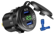 USB QC 3.0 VOLTMETER PLASTIC TOUCH Z USB QC 3.0 VOLTMETER PLASTIC TOUCH Z