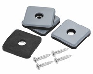 Teflónové podložky pod nohy stoličky 30x30mm Teflónové podložky pod nohy stoličky 30x30mm