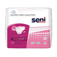 Plienky na suchý zips Seni Super Quatro XL 10ks Plienky na suchý zips Seni Super Quatro XL 10ks